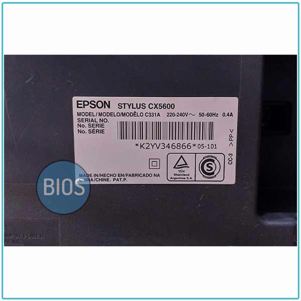 BIOS servicio tecnico - Impresora Epson Stylus CX 5600 -5  